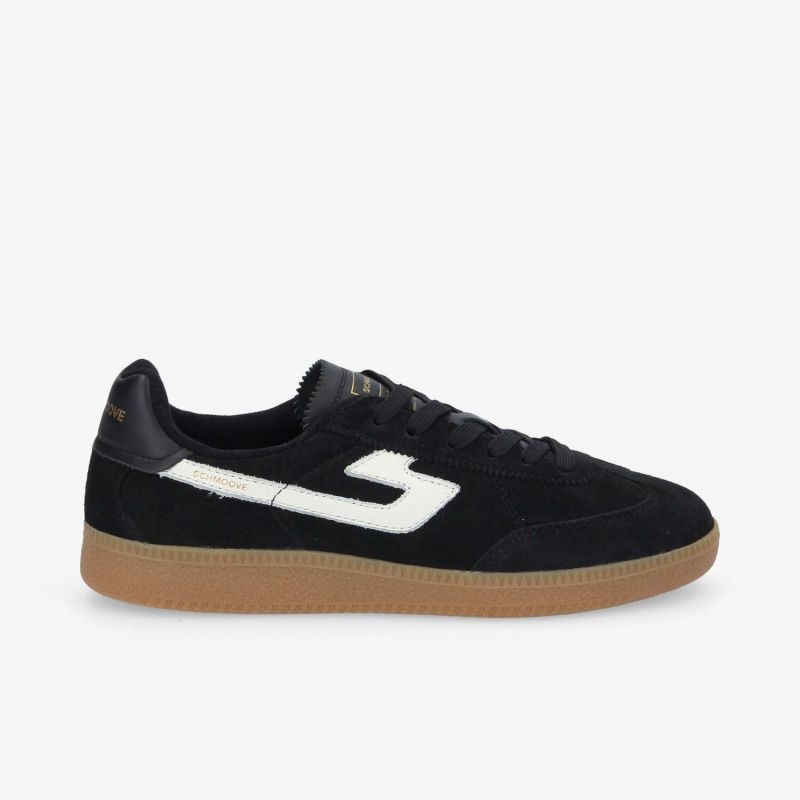 SHEFFIELD JOGGER M - SUEDE/NAPPA - BLACK/WHITE